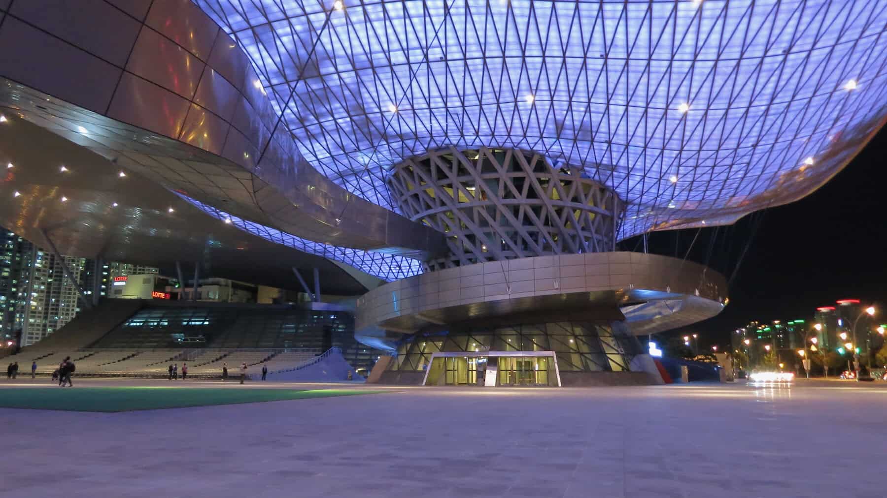 Busan Cinema Center in Busan, South Korea, home of the Busan International Film Festival